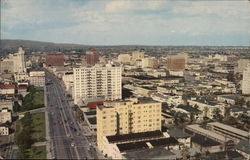 View Looking West along Ocean Boulevard Postcard