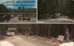 Drummer Boy Campground Gettysburg, PA Postcard Postcard Postcard