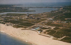 Montauk Manor Surf and Cabana Club New York Postcard Postcard Postcard