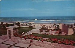 Oceana Beach-Motel Postcard