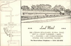 Lorel Motel Postcard