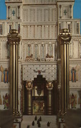 California Masonic Memorial Temple Postcard