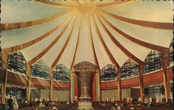 Vatican Pavilion - The Chapel of the Good Shepherd 1964 NY Worlds Fair Postcard Postcard Postcard