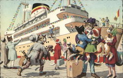 Bon Voyage Postcard