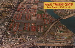 Naval Training Center Postcard