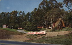 Cabana Holiday Resort Motel Salinas, CA Postcard Postcard Postcard