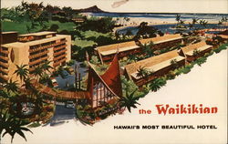 The Waikikian Hotel Postcard