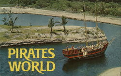 Pirates World Hollywood, FL Postcard Postcard Postcard