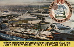 Oregon Centennial Exposition Postcard