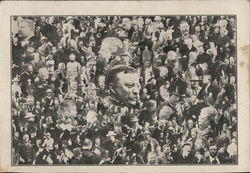 Faces of Theodore Roosevelt Collage Postcard Postcard