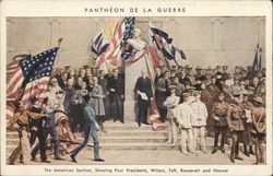 Pantheon De La Guerre Patriotic Postcard Postcard