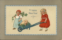 A Happy New Year Postcard