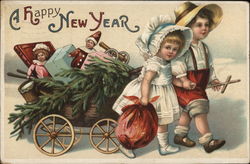 A Happy New Year Postcard