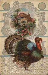 A Joyful Thanksgiving Postcard