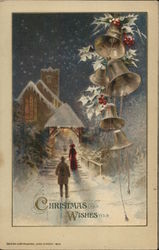 Christmas Wishes Postcard Postcard