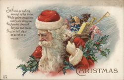 Christmas Santa Claus Postcard Postcard