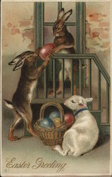 Easter Greeting Postcard