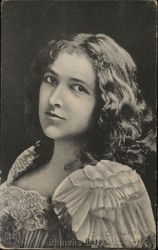 Blanche Bates Actresses Postcard Postcard