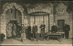 Still from film "The Yellow Ticket" Postcard