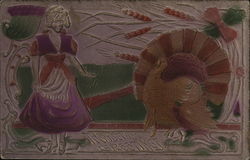 Thanksgiving Greetings Postcard