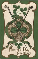 St. Patricks Day Greetings Postcard