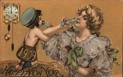 Happy New Year Postcard