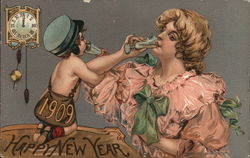 Happy New Year Postcard