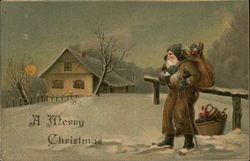 A Merry Christmas Postcard