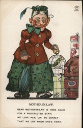 Mother-in-law Postcard