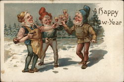 A Happy New-Year Postcard