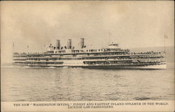 P.S. Washington Irving Postcard