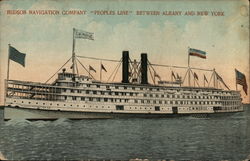 Hudson Navigation Company Steamers Postcard Postcard