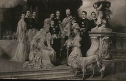 German Royal Family Postcard