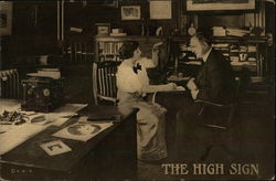 The High Sign Postcard