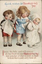 Good Wishes for Thanksgiving Day Postcard