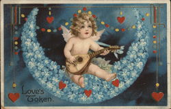 Love's Token Cupid Postcard Postcard