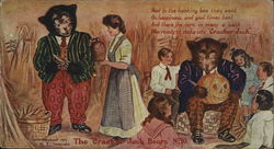 Cracker Jack Bears #10 Advertising Postcard Postcard