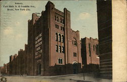 Armory, East 166th St. & Franklin Ave., Bronx New York, NY Postcard Postcard Postcard