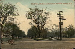 The Point, Madison and Western Avenues Postcard