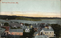 Bird's-Eye View Lubec, ME Postcard Postcard Postcard