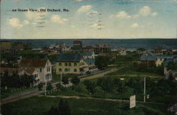 An Ocean View Old Orchard Beach, ME Postcard Postcard Postcard