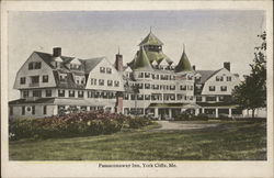 Passaconaway Inn York Cliffs, ME Postcard Postcard Postcard