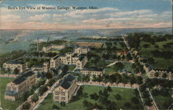 Wooster College Postcard