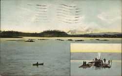 The Susquehanna, showing Fairview Postcard