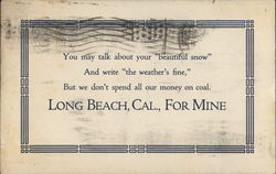 Visit Long Beach Postcard