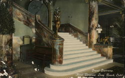 Hotel Virginia - Grand Stairway Postcard