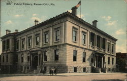 Public Library Postcard