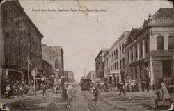 Fourth Street Looking East from Pierce Street Postcard