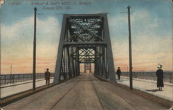 Armor & Swift 4500 ft. Bridge Kansas City, MO Postcard Postcard Postcard