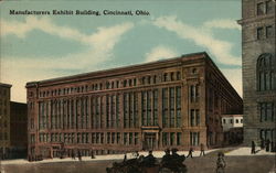 Manufacturers Exhibit Building Postcard